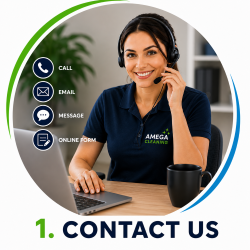 Contact Amega Cleaning Service