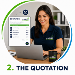 Get a Quotation from Amega Cleaning