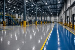Warehouse interiors